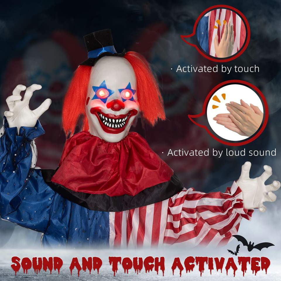 Chilling Clown Animatronic