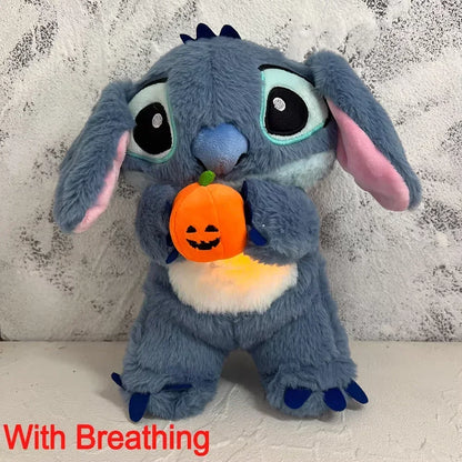 Enchanting Stitch Pumpkin Plush