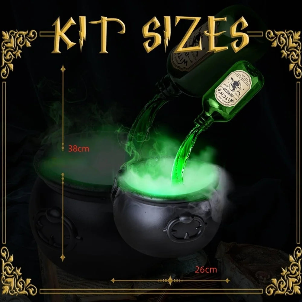 Enchanting Black Witch Cauldron